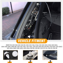 GOOACC 50Pcs Car Door Trim Panel Retainer Clips Bumper Fastener Rivet Clips for BMW 51411973500 Series 3, 5 & 7 E46 E36 E34 E38 E39 M3-with Seal Ring