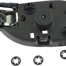 Dorman 88656 Front Driver Side Interior Door Handle for Select Chevrolet Models, Chrome Lever