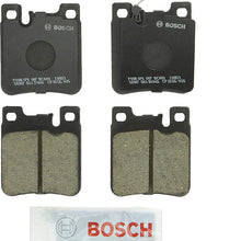 Bosch BC603 QuietCast Premium Ceramic Disc Brake Pad Set For Select Chrysler; Mercedes-Benz (AMG, C, CL, CLK, E, S, SD, SE, SEL, SEC, SL, SLK) 32 43 55 280 300 320 350 400 420 430 500 550 600; Rear