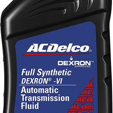 ACDelco 10-9243 Professional Dexron VI Full Synthetic Automatic Transmission Fluid - 1 qt