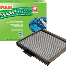 FRAM Fresh Breeze Cabin Air Filter Replacement for Car Passenger Compartment w/ Arm and Hammer Baking Soda, Easy Install, CF11182 for Select Acura and Honda Vehicles