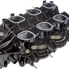 Dorman 615-377 Center Plastic Intake Manifold - Includes Gaskets for Select Ford Models, Black