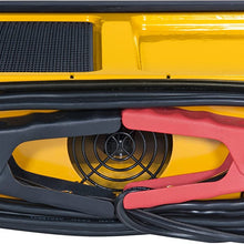DEWALT DXAEC80 30 Amp Bench Battery Charger: 80 Amp Engine Start, 2 Amp Maintainer, 120V AC Outlet, 3.1A USB Port, Battery Clamps