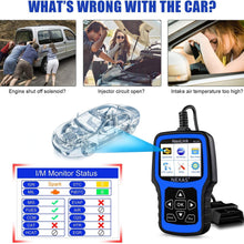 NEXAS NL101 OBD2 Scanner Check Engine Light Car Code Reader Automotive Diagnostic Tool Fault Code Scanner