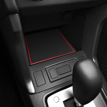 CupHolderHero Compatible with Subaru Forester 2014-2018 Custom Liner Accessories – Premium Cup Holder, Console, and Door Pocket Inserts 17-pc Set (Red Trim)