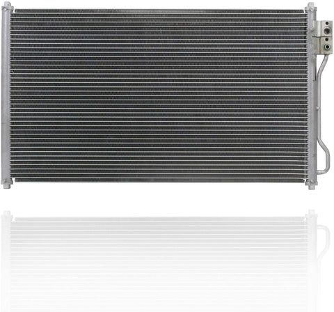 A-C Condenser - PACIFIC BEST INC. For/Fit 99-04 Ford Mustang Cobra/Mach1 8Cy 4.6L-Engine - Without Rubber-Strips - 3R3Z19712AA