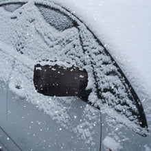 Side View Mirror Cover Frost Guard Mirror Cover Auto Rearview Protection Cover Snow Ice Mirror Covers Exterior Rear View Accessories Universal Size for Cars, Black (2 Pieces)