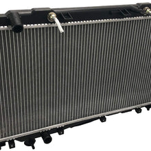 BOXI Radiator Replacement for Acura EL 2001-2005 / Honda Civic 2001-2005 L4 1.7L (Fits All 4 Speed Automatic Models & Specific for 2005 Civic with 5 Speed Manual) / 19010PLMA51 19010PMMA52