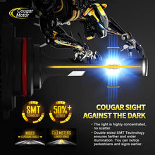 Cougar Motor X-Small 9005 + H11 LED Headlight Bulb, Combo (2 Sets) 10000Lm 6500K Conversion Kit - Cool White CREE