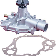 Top Street Performance HC8054 Satin Finish High Volume Water Pump with Reverse Rotation