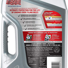 Valvoline Full Synthetic High Mileage with MaxLife Technology SAE 0W-20 Motor Oil 5 QT