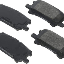 Bosch BE996H Blue Disc Brake Pad Set with Hardware for Select Lexus RX330, RX350, RX400h and Toyota Highlander - REAR