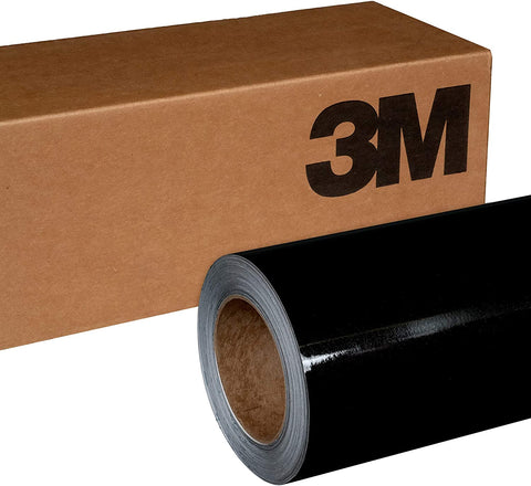3M 1080 G212 GLOSS BLACK METALLIC 5ft x 2ft (10 Sq/ft) Car Wrap Vinyl Film