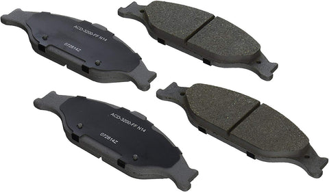 ACDelco 14D804CH Advantage Ceramic Front Disc Brake Pad Set