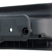 Dorman 82631 Front Driver Side Interior Door Handle for Select Pontiac Models, Black and Chrome