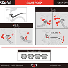Zefal Swan Road Mudguard Black 2016