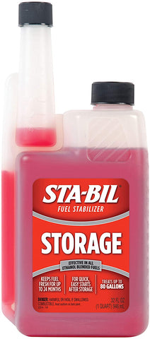 STA-BIL 22213 Fuel Stabilizer, 1 Gallon, Red