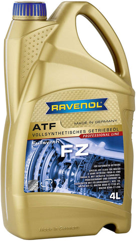 Ravenol J1D2160-004 ATF (Automatic Transmission Fluid) - FZ Fluid Full Synthetic for Mazda 6-Speed Transmissions (4 Liter)