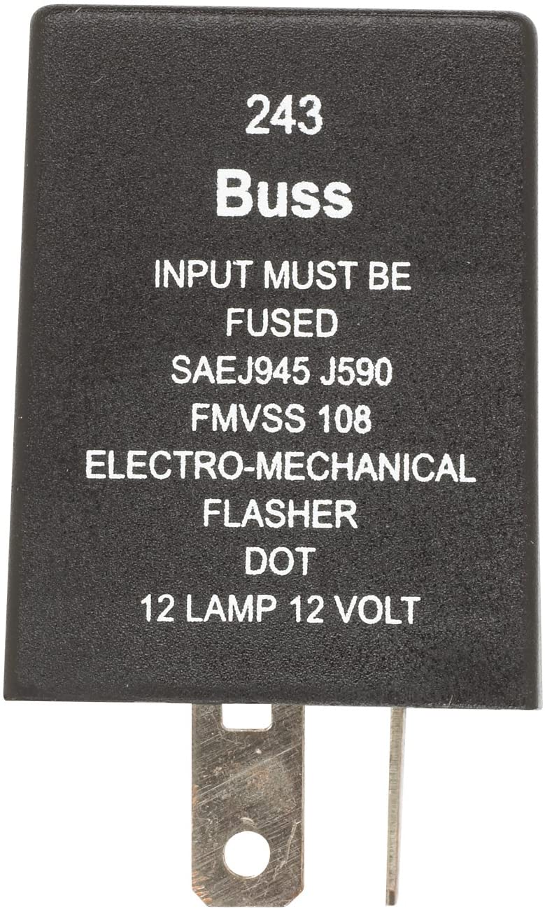 Bussmann NO.243 25 Amp Heavy-Duty Electronic Flasher