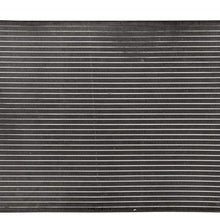 Klimoto Condenser | fits Ford Fusion 2010-2012 Milan 2.5L L4 3.0L V6 | Replaces 615343314051 FO3030223 9E5Z19712A