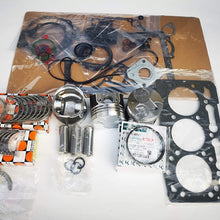 for KUBOTA D1102 Rebuild Overhaul Piston Ring Liner Cylinder Gasket kit Bearing Set
