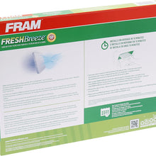 FRAM Fresh Breeze Cabin Air Filter Replacement for Car Passenger Compartment w/Arm and Hammer Baking Soda, Easy Install, CF8644A for Select Volkswagen and Audi Vehicles , white
