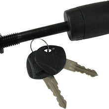 Heininger 6033 Advantage SportsRack 1.25" Threaded Receiver Trailer Lock (1.25" Threaded Hitch Lock 1/2" Diameter Pin)