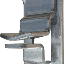 JQuad Trailer Door & Ramp Locking Hasp -4" Mounting- Cam Lock Latch Keeper -Zinc-