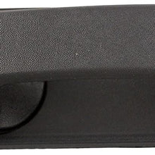 Dorman 80654 Rear Driver Side Exterior Door Handle for Select Ford Models, Black