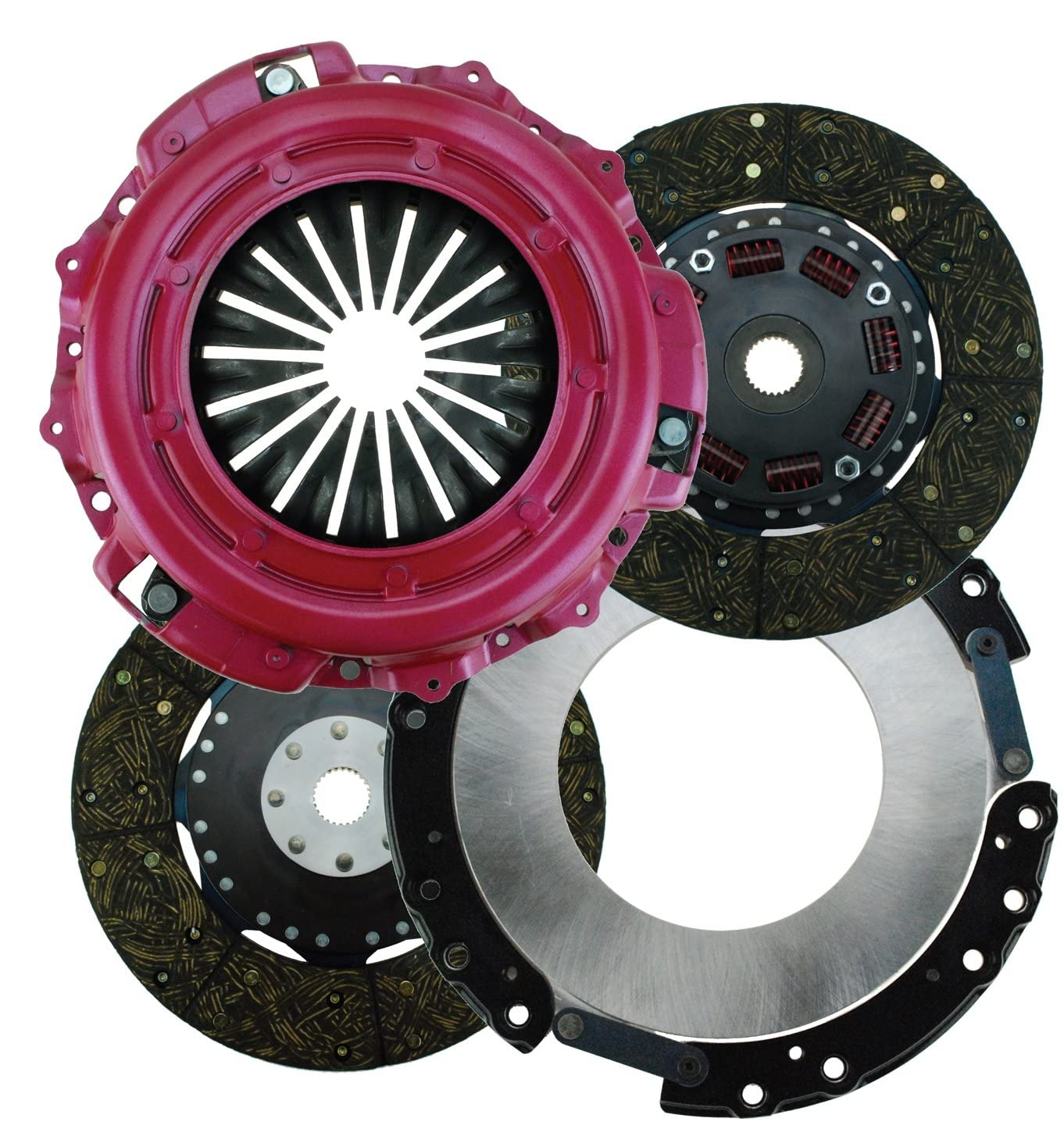 Ram 50-2259 Concept 10.5 Organic Dual Disc Clutch Assembly Size: 10.5 in. 26 Spline By 1-1/8 in. 157 Teeth Count Concept 10.5 Organic Dual Disc Clutch Assembly