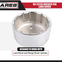 ARES 56026 - Llave de filtro de aceite de 3.543 in para Land Rover - 3/8 pulgadas - quitar fácilmente los filtros de aceite en vehículos Land Rover y Range Rover