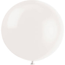 Latex Round Giant Balloons, 36 in, Linen White, 6ct