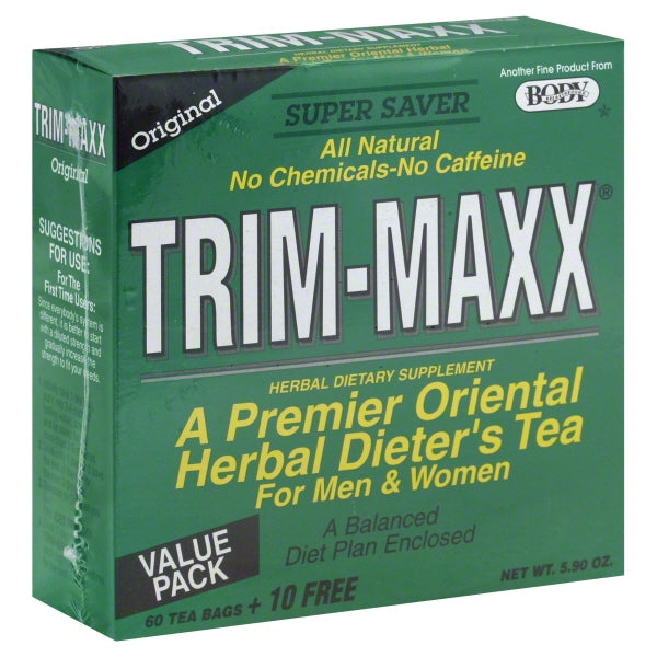 Body Breakthrough Trim Maxx Herbal Dieter's Tea, 70 ea