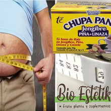 Chupa Panza Detox Diet Tea Jengibre Te Chupa Pansa para Perdida de Peso - 30 ct