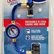 EZ Chill A/C Recharge Reusable R-134a Gauge and Hose