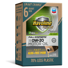 Havoline SMART CHANGE® ProDS 0W-20 Full Synthetic Motor Oil, 6 qt.