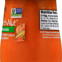 (10 Pack) Beech-Nut Naturals Stage 2, Carrots Sweet Corn & Pumpkin Baby Food, 4 oz Jar