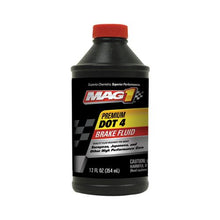 Dot 4 Premium Brake Fluid, 12 oz., Warren, MAG00126