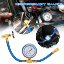 Air Conditioning Refrigerant Charge Hose with Gauge and BPV31 Bullet Piercing Valve