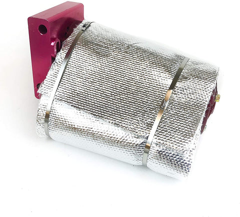 Universal Starter Heat Shield Barrier Blanket, prevents premature starter failure - Thermal Zero - Fits starters on Chevrolet, Ford, Chrysler, Small Block, Big Block engines and many more.