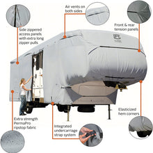 Classic Accessories - 80-317-161001-RT Over Drive PermaPRO 5th Wheel Cover, Fits 26' - 29' RVs
