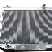 ZC5759 New 3 Rows All Aluminum Radiator Fit 1957 1958 1959 Ford Radiator Cars w/V8 engines