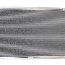 ZC2334 2 Rows Aluminum Radiator Fit 1999-2012 Chevrolet Silverado1500 / Suburban/Tahoe/Yukon