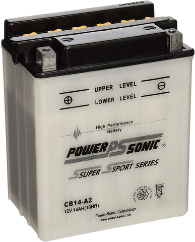Power-Sonic CB14-A2 Conventional Powersport Battery