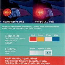 Philips 168 Ultinon LED Bulb (Red), 2 Pack