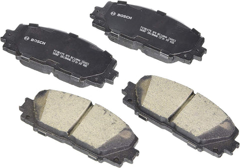 Bosch BC1184A QuietCast Premium Ceramic Disc Brake Pad Set For: Lexus CT200h; Toyota Prius, Prius Plug-In, Prius Prime, Front