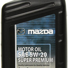 Genuine Mazda Fluid (0000-77-5W20-QT) SAE 5W-20 Super Premium Motor Oil - 1 Quart Bottle