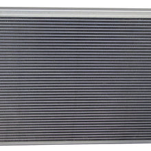 ZC573 3 Rows All Aluminum Radiator for 1970-1981 Pontiac Firebird L6/V8 Engines
