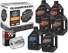 Maxima Racing Oils Chrome 90-069016C Evolution Mineral 20W-50 Filter Complete Oil Change Kit, 192. Fluid_Ounces