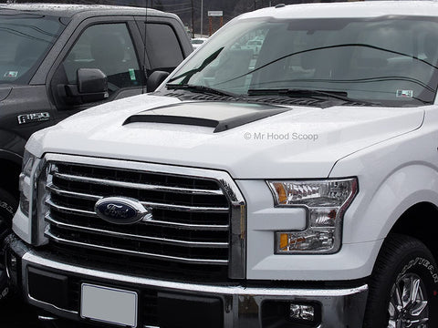 Xtreme Autosport Unpainted Hood Scoop Compatible with 2015-2020 Ford F150 by MrHoodScoop HS009